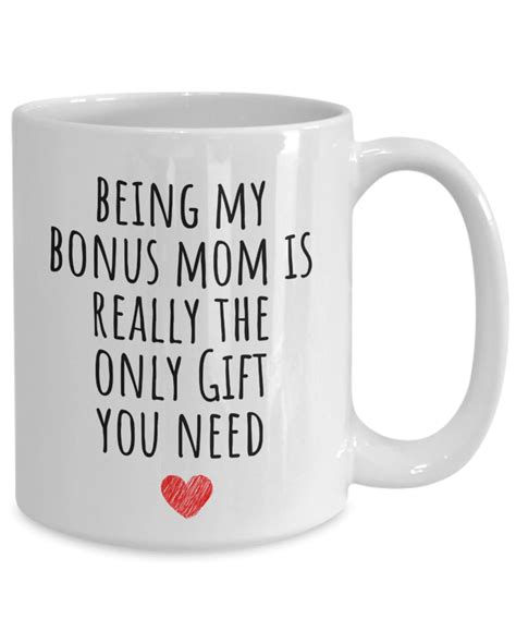 Bonus Mom Mug Best Bonus Mom Ts T For Step Mom Etsy