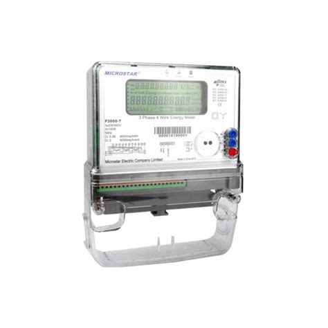 Microstar P2000t Electricity Meter Choice Metering