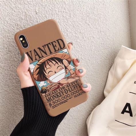 Coque One Piece Iphone Luffy Wanted One Piece Shop