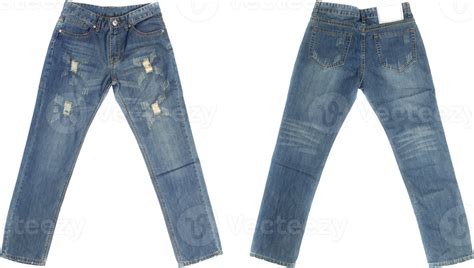 Jeans Front And Back Isolated 10135599 Png
