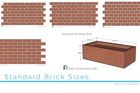 Standard Brick Size Brick Dimensions A5f