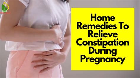 Epidurals are most effective, but immersion in a warm bath can also relieve tension. Effective Home Remedies To Relieve Constipation During ...