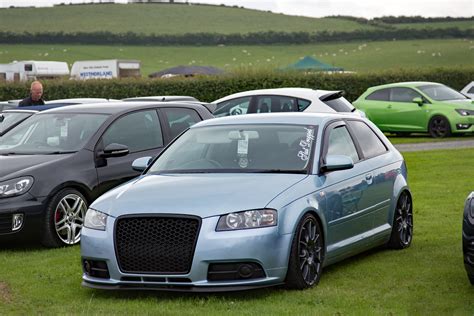 Audi A3 Modified Lowered Blue Audi A3 Seen At Cumbriavag Flickr