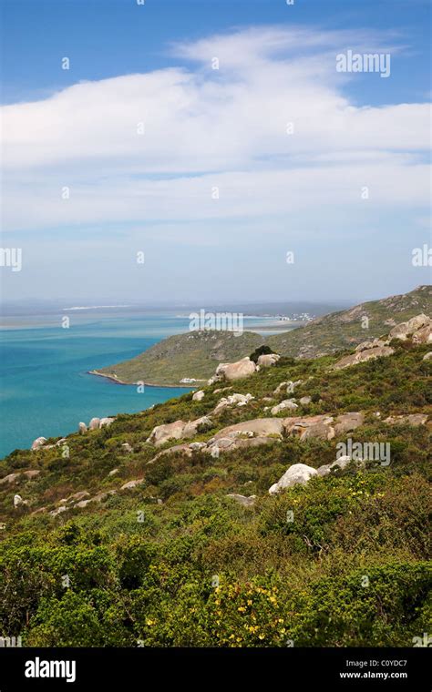 A View Of Langebaan Lagoon From The West Coast National Park Western