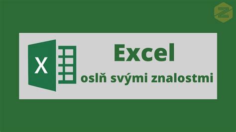 Excel Od Za Te N Ka Po Mistra Pr Ce S Listem Form Tovat Jako