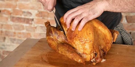 how to carve a turkey with step by step photos