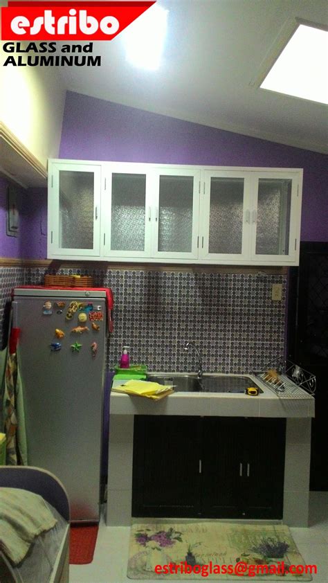 It's difficult and requires a lot of planning. Aluminum Hanging Kitchen Cabinet... - Glass and Aluminum ...