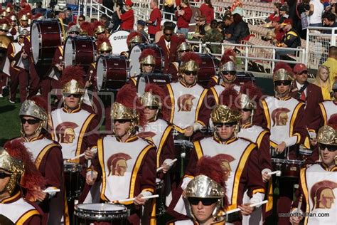 Usc Song Girls And Trojan Marching Band Of The 2009 Rosebowl