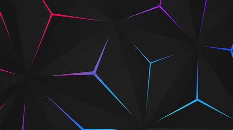Abstract Polygon Colorful 4k Wallpaper Scaled