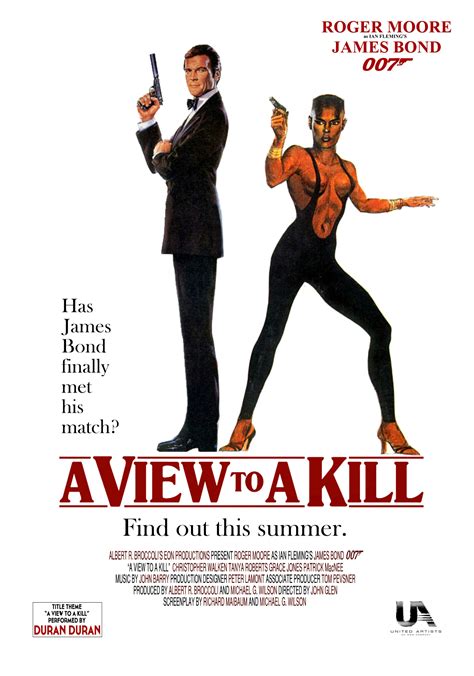 ‘a View To A Kill La última Cinta De Roger Moore Como Bond