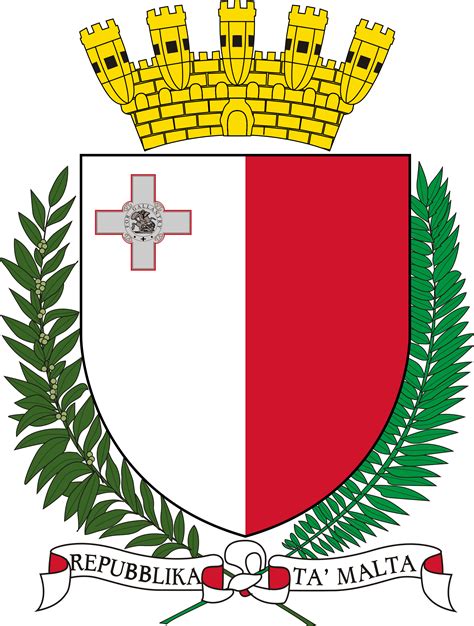 The Official Emblem Of The Malta