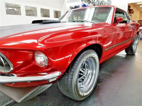 Rare 1969 R Code Mustang Mach 1 428cj 4 Speed Videos Classic