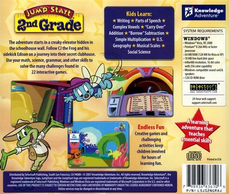 Jumpstart 2nd Grade Aussie Kids Software