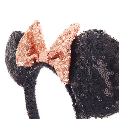 ©disney Minnie Mouse Sequin Ears Headband Claires Us