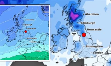 Uk Snow Map Sub Zero Temperatures To Return As Britain Braces For Cold