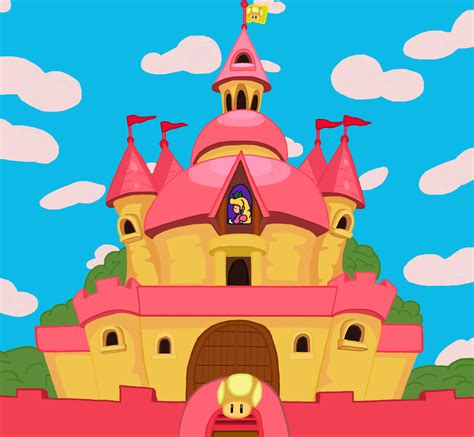Princess Peach Castle Background