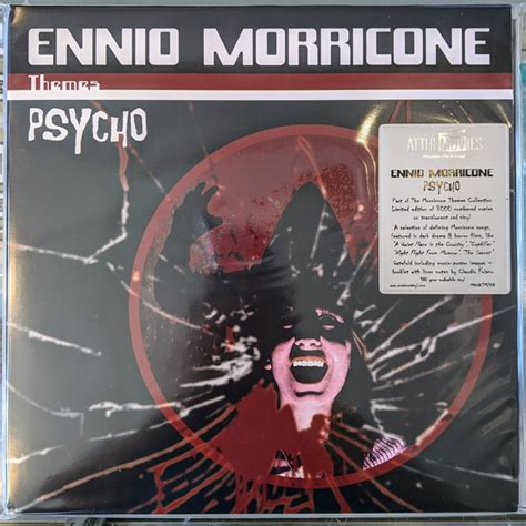 Ennio Morricone Themes Psycho Vinyl Lp Translucent Red Movatm258