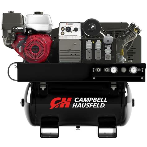 Campbell Hausfeld 30 Gallon Two Stage Gas Horizontal Air Compressor In