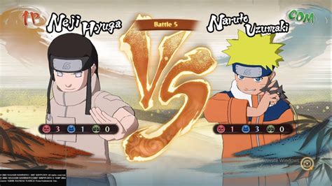 Neji Vs Naruto In Ultimate Ninja Storm 4 Youtube