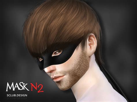 Sims 4 Ccs The Best Mask By S Club
