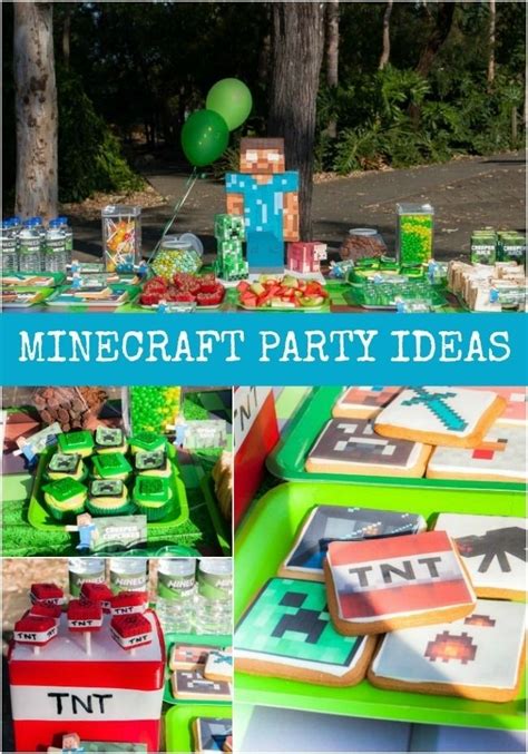 22 Of The Best Minecraft Birthday Party Ideas On The Planet Boy