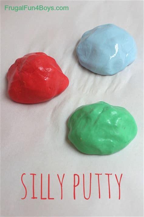 How To Make Silly Putty Frugal Fun For Boys And Girls