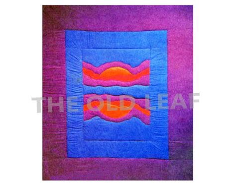 Quilting Pattern For 80s Sunset On Water Quilt Easy Mccalls Etsy
