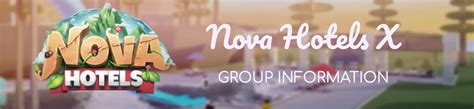 Nova Hotels X Group Information Bulletin Board Developer Forum