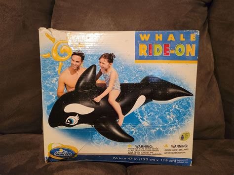 Intex Wet Set Inflatable Whale Ride On From 2010 4624913417