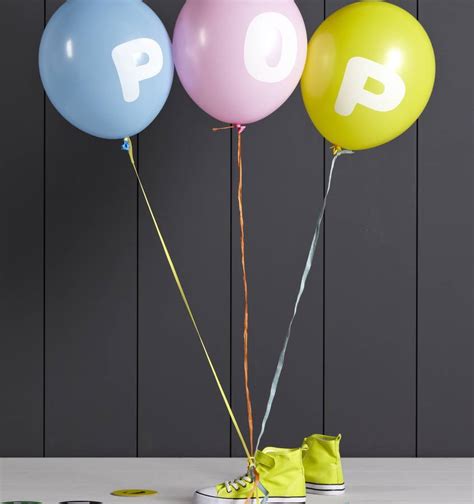 Personalised Letter Balloons By Letteroom