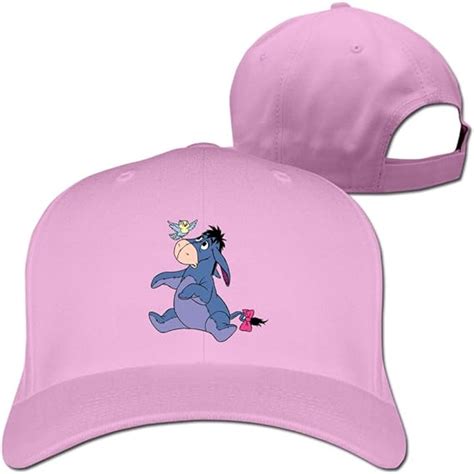Jackey Cartoon Eeyore Baseball Hats Pink At Amazon Mens Clothing Store