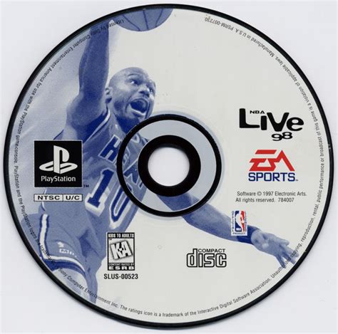 Nba Live 98 1997 Playstation Box Cover Art Mobygames