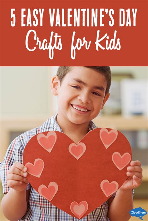 5 Easy Valentines Day Crafts For Kids Cloudmom