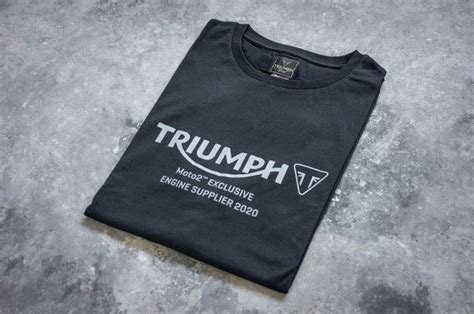 Mini Box Motard Society T Shirt Homme Triumph Moto2