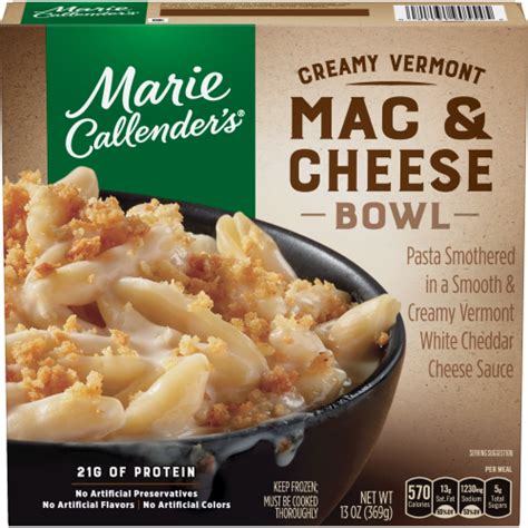 Marie Callenders Creamy Vermont Mac And Cheese Bowl Reviews 2021