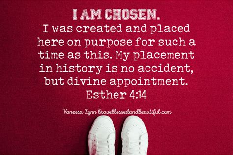You Are Chosen For This Moment — Brave Blessed And Beautiful Quietmomentswithgod