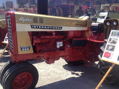 826 Hydro Gold Demo International Tractors International Harvester