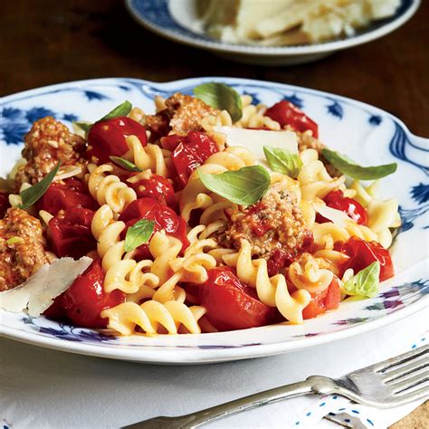 See more ideas about turkey marinade, turkey, injection recipe. Rotini with Crumbled Turkey and Tomato Sauce Recipe | MyRecipes