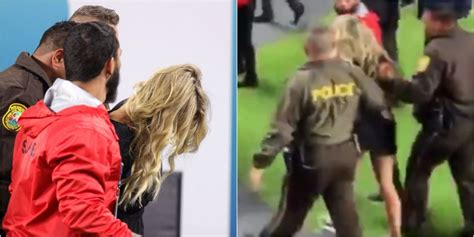 Ig Model Identified For Running On Super Bowl Field Flashed Butt In