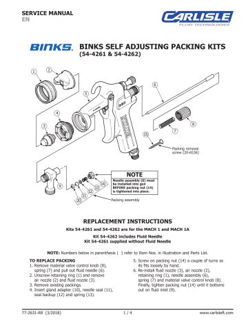 Binks Mach Sl Spray Gun Manual Manualzz