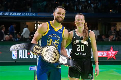 Stephen Curry Tops Sabrina Ionescu In 3 Point Shootout At All Star