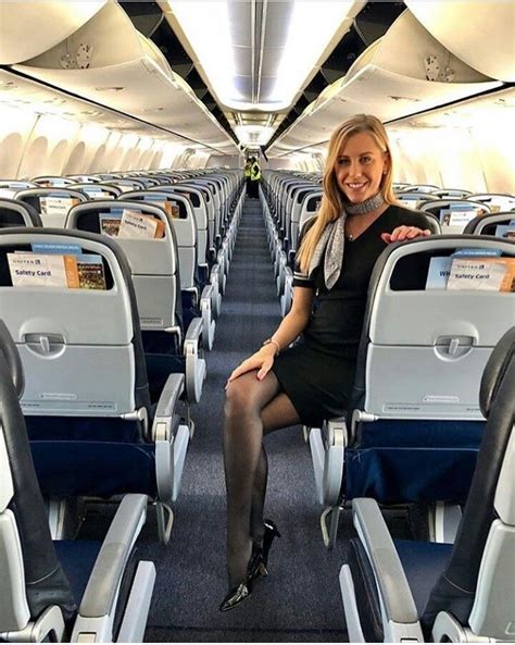 Flight Attendants Accidental Upskirt Porn Photo