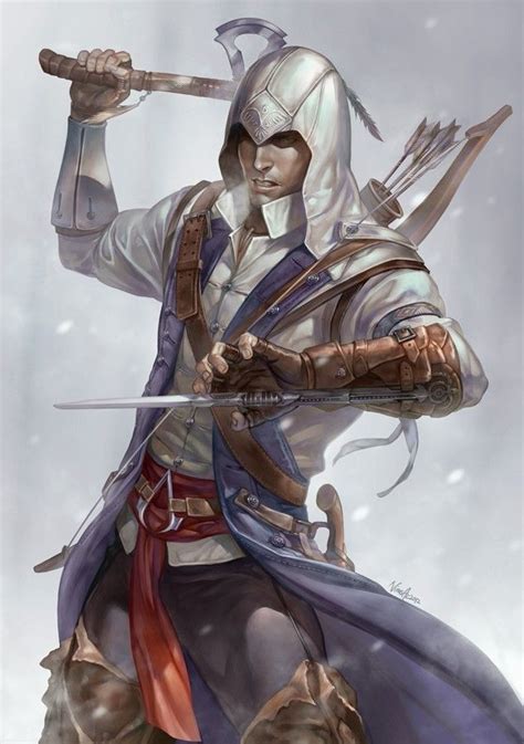 Connor Kenway Assassins Creed 2 Assasin Creed Unity Assassins Creed Artwork Assessin Creed