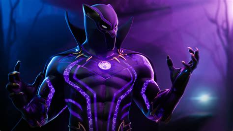 Download Black Panther Marvel Comics Video Game Fortnite 4k Ultra Hd