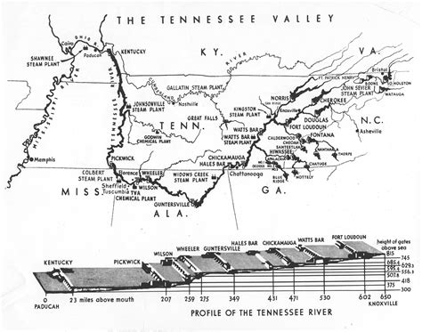 Map Of Tennessee River Dams Get Latest Map Update