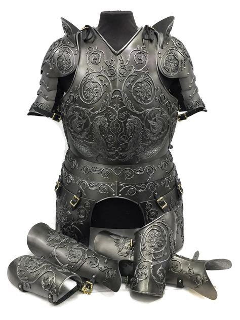 Larp Armor Negroli Medieval Armour Set