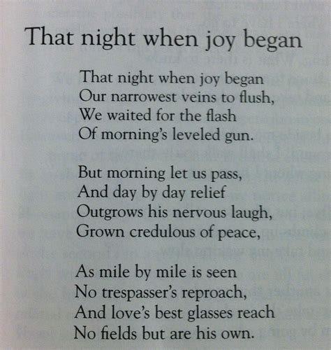 That Night When Joy Begin W H Auden Writing Poetry Poems Cool Words