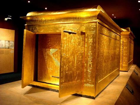 Second Sarcophagus Of Tutankhamun Tutankhamun
