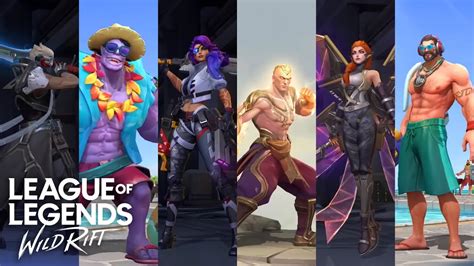 27 New Skins Wild Rift Patch 33 Star Guardian Psyops And Pool Party