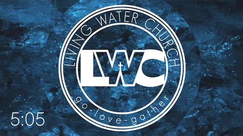 4 22 2020 Wednesday Now Revealed Living Water Church Was Live